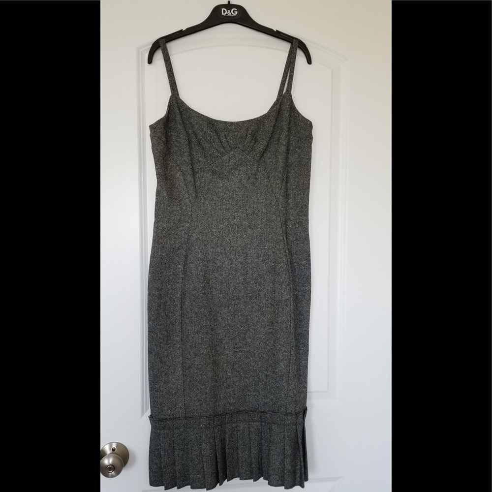 “D&G “ by Dolce and Gabbana grey dress